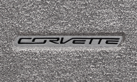 819295 Corvette Script Black(App) コルベットフロアマット