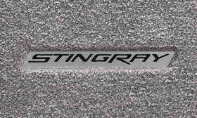 819297 Stingray Script Black (App) コルベットフロアマット
