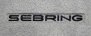 821008 Sebring CHRYSLER LOGO