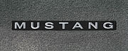 829056 Mustang (Slvr Ltrs) - App FORD LOGO
