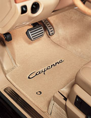 Cayenne Drvr 545 Sand フロアマット サンプル