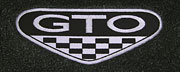 848029 GTO Crest (app)on 128 ポンティアックフロアマット