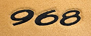 ポルシェフロアマットロゴ CHEVROLET LOGO